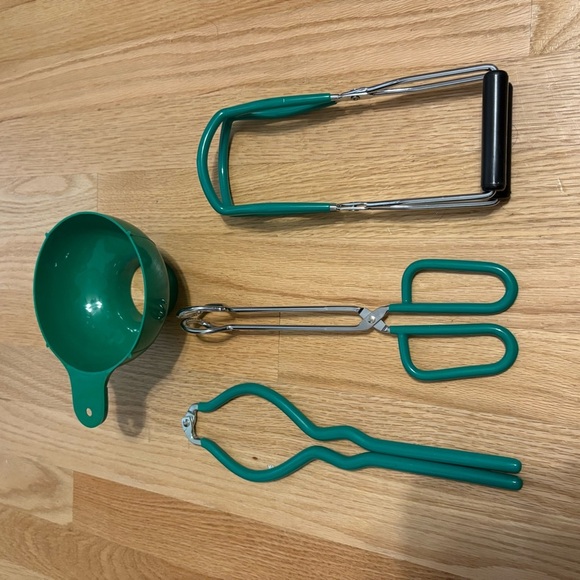 Canning Set Jarring Kit Pickling Tongs Funnel Ferment Jar Lifter Garden Tool - Picture 2 of 5